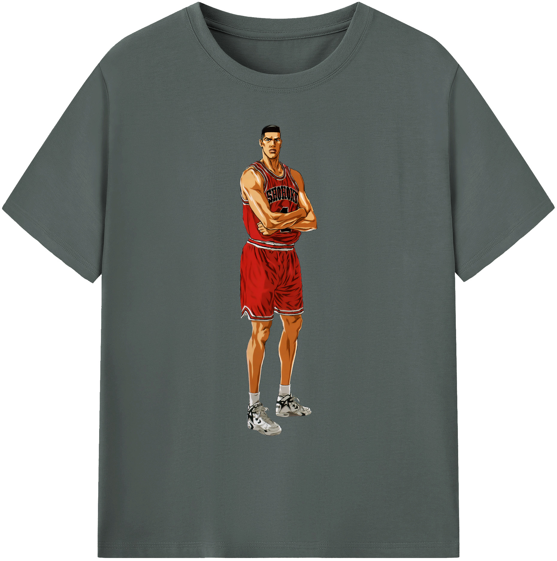 （画像用） SLAM DUNK／スラムダンク 綿100％ メンズ半袖Tシャツ｜肌触りやわらか＆通気性
